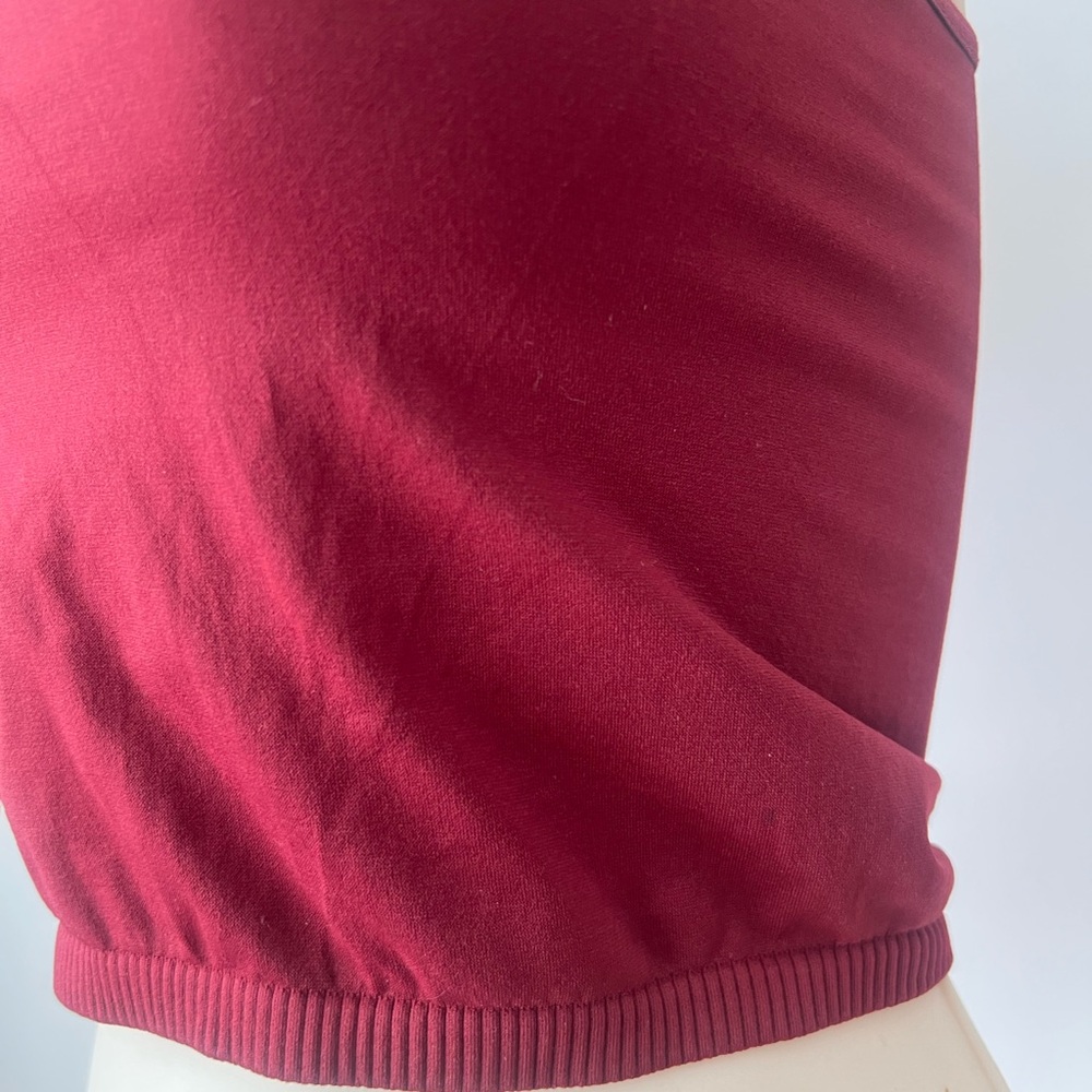 Free People Deep Red Camisole Top - Picture 3 of 5